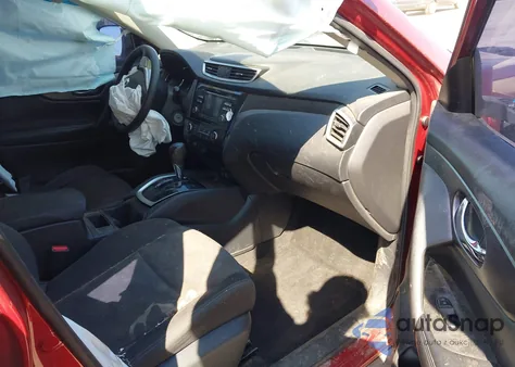 2016 Nissan Rogue S из США, поврежденный, VIN KNMAT2MV0GP704777